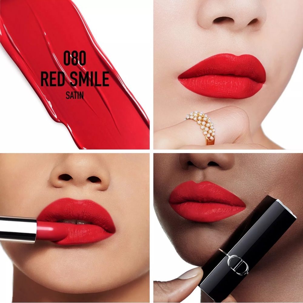 Retails:$50 Dior Rouge Lipstick Multiple Shades & Finishes Refillable Case NWOB - Picture 3 of 11